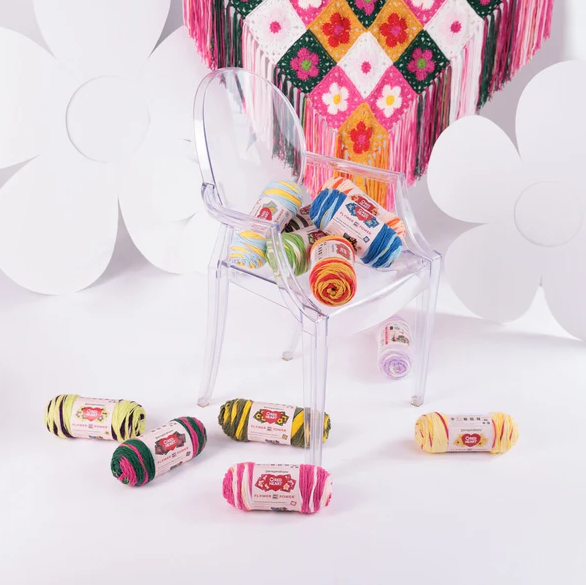 Red Heart All In One Flower Power