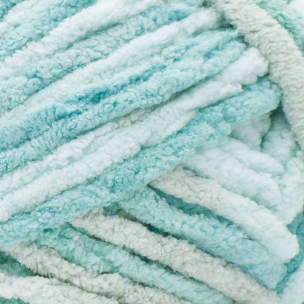 Bernat Baby Blanket: Baby Blue-Green
