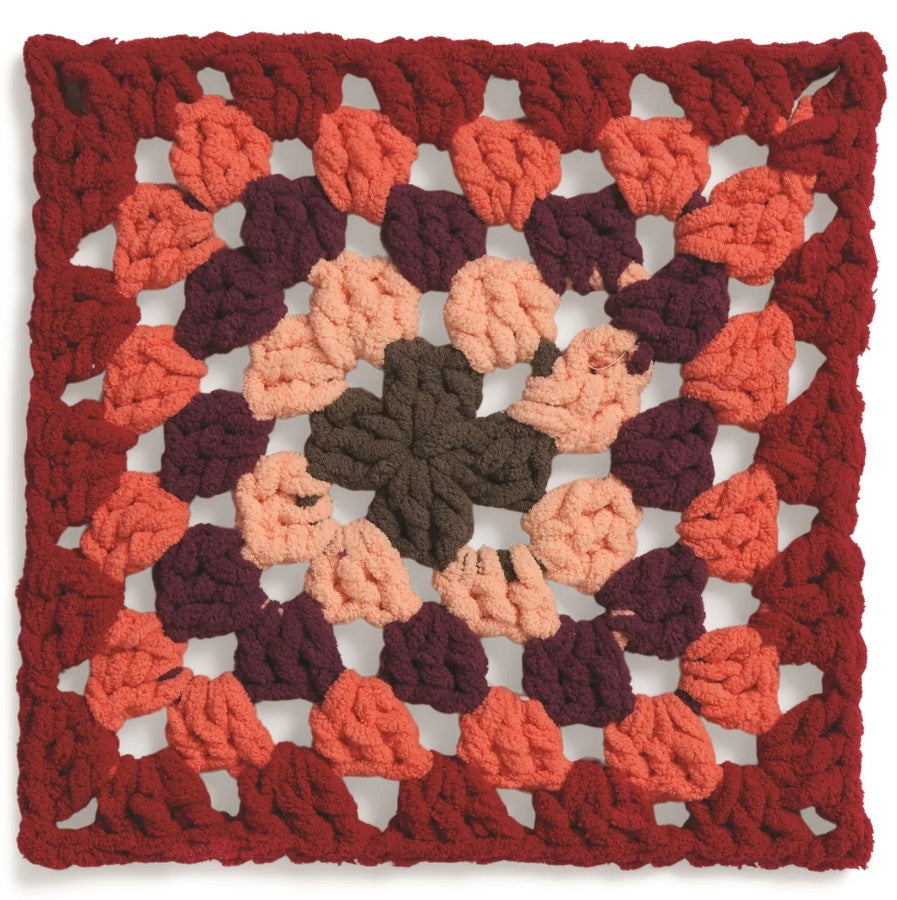 Bernat All In One Blanket Granny: Bonfire