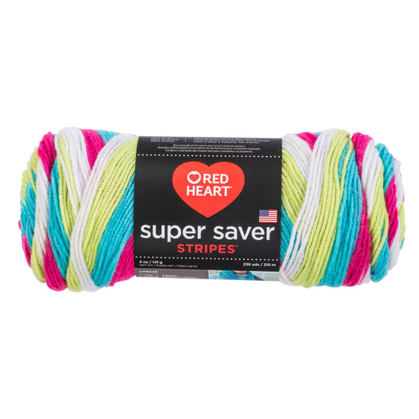 Red Heart Super Saver: Candy Stripe