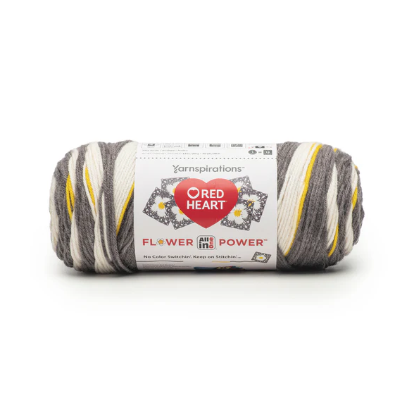 Red Heart Flower Power: Daisy Do