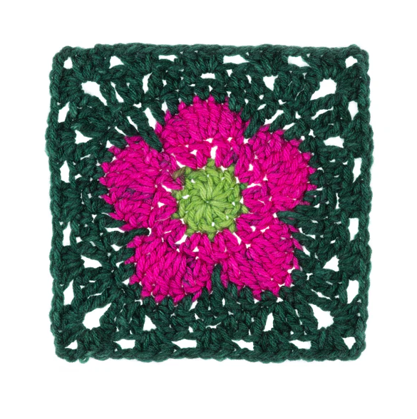 Red Heart Flower Power: Hyacinth Bucket