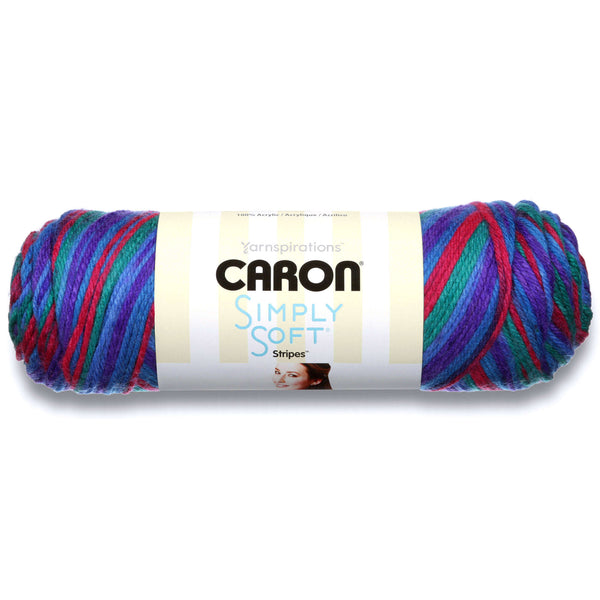 Caron Simply Soft Stripes: Jersey Shore