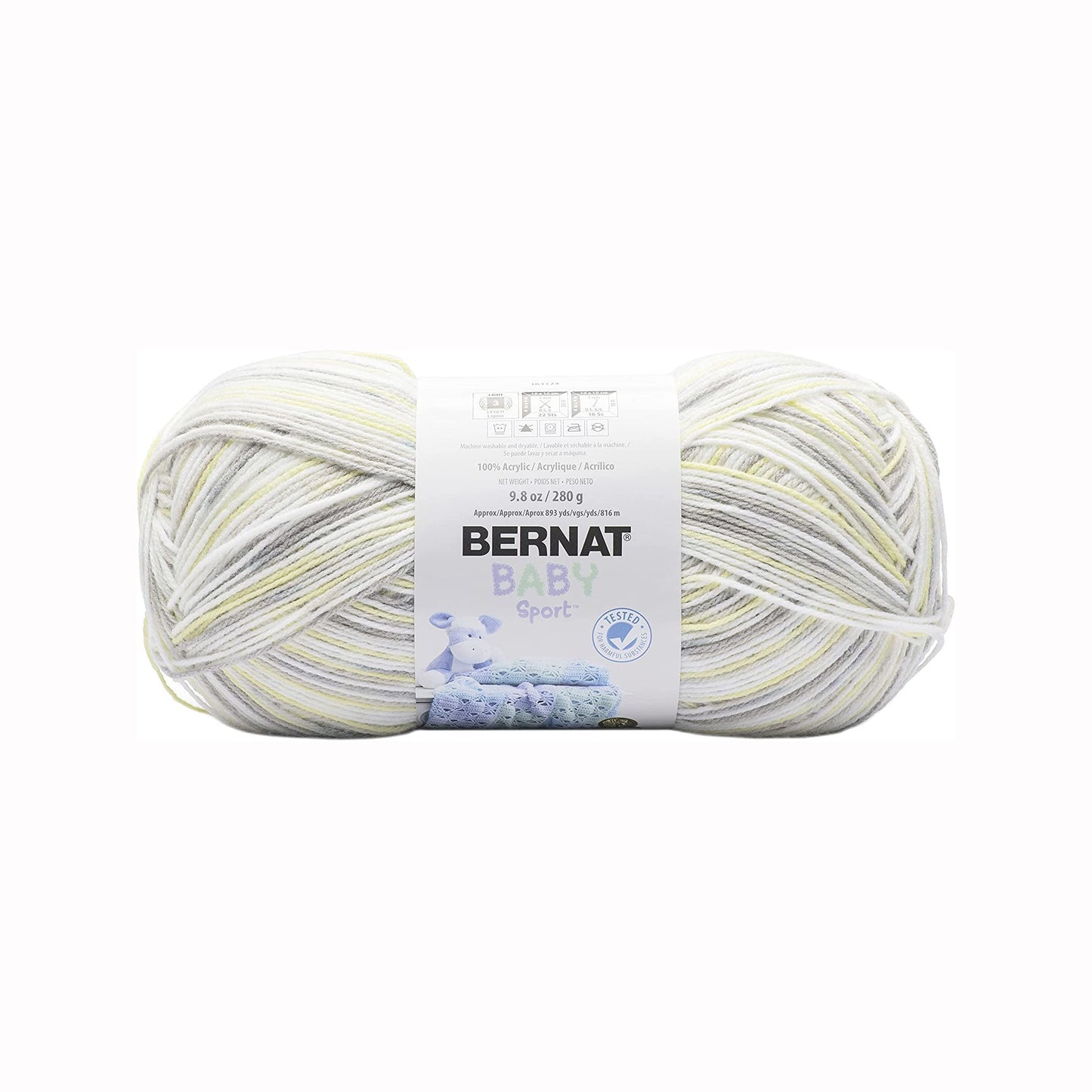 Bernat Baby Sport: Lemon Ombre