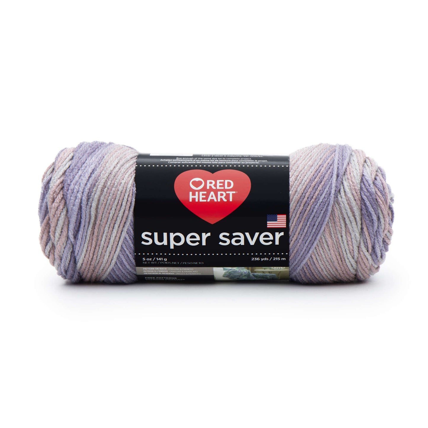 Red Heart Super Saver: Mulberry Mix