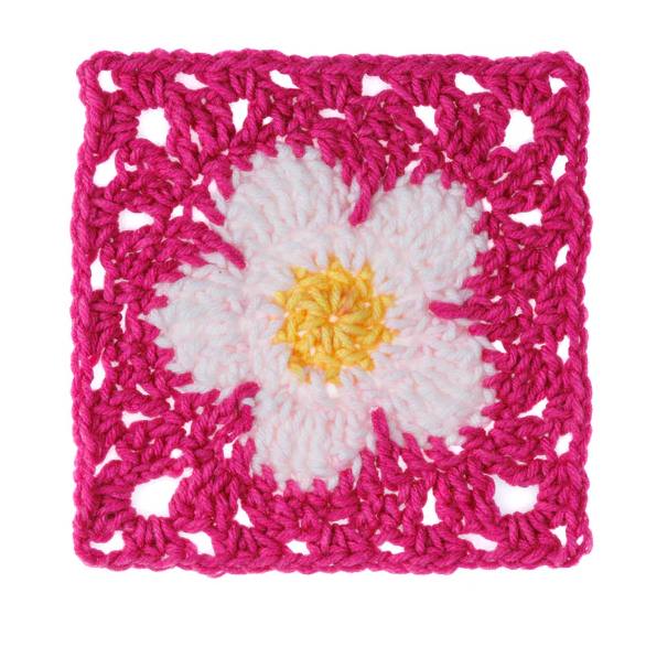 Red Heart Flower Power: Peony Pop