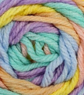 Big Twist Flourish: Ski Lodge Pastels Stripe
