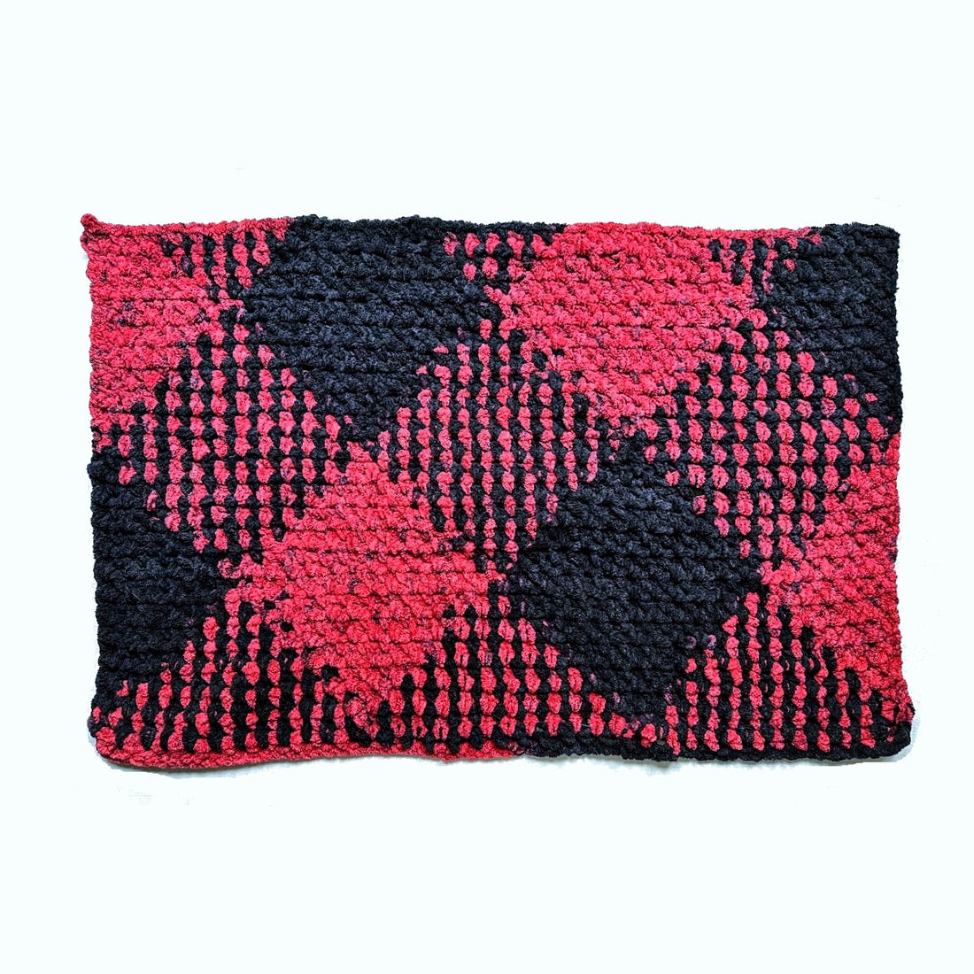 Bernat Blanket Color Pooling: Buffalo Plaid