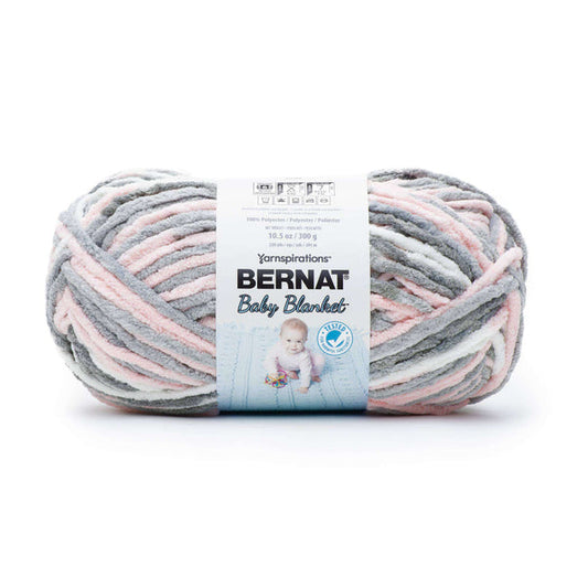 Bernat Baby Blanket: Baby Grays