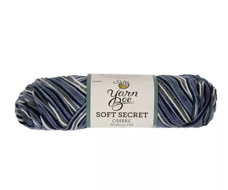 Yarn Bee Soft Secret Ombre: Blueberry Hill