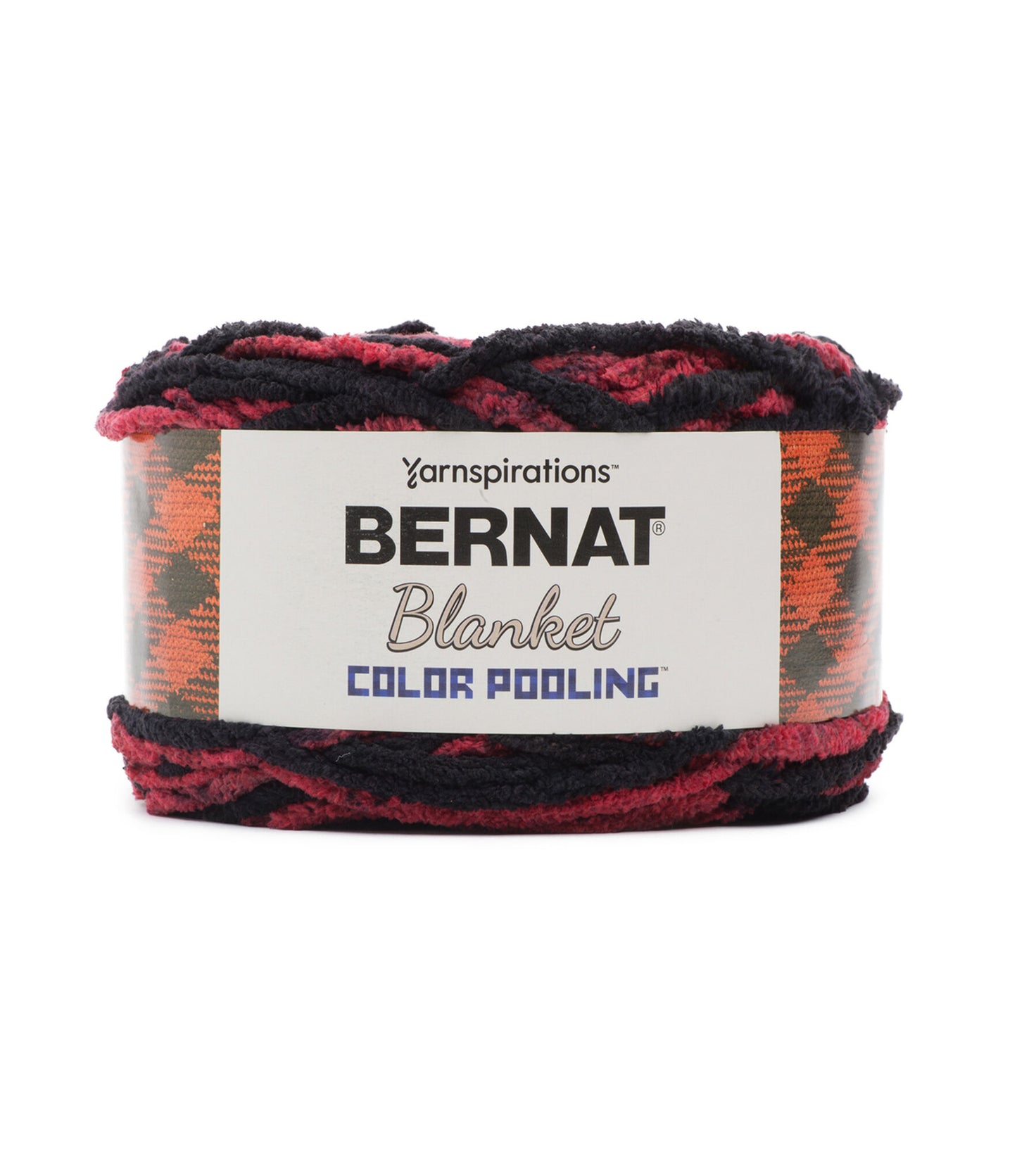 Bernat Blanket Color Pooling: Buffalo Plaid