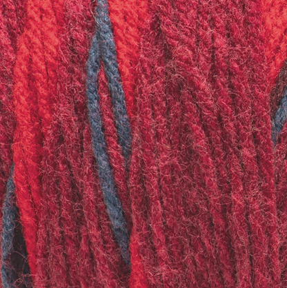 Red Heart Flower Power: Burgundy Blossom