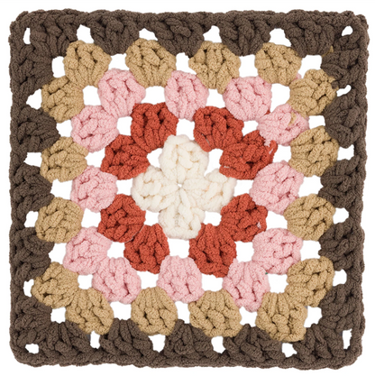 Bernat All In One Blanket Granny: Choco Berry
