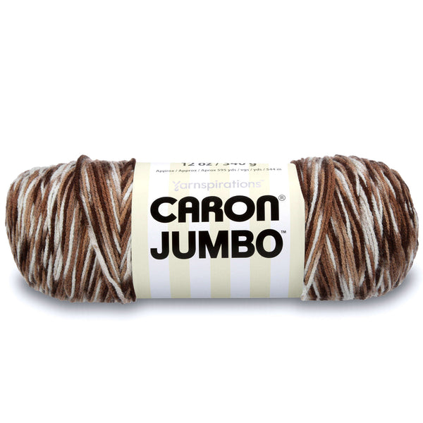 Caron Jumbo: Chocolate Variegate
