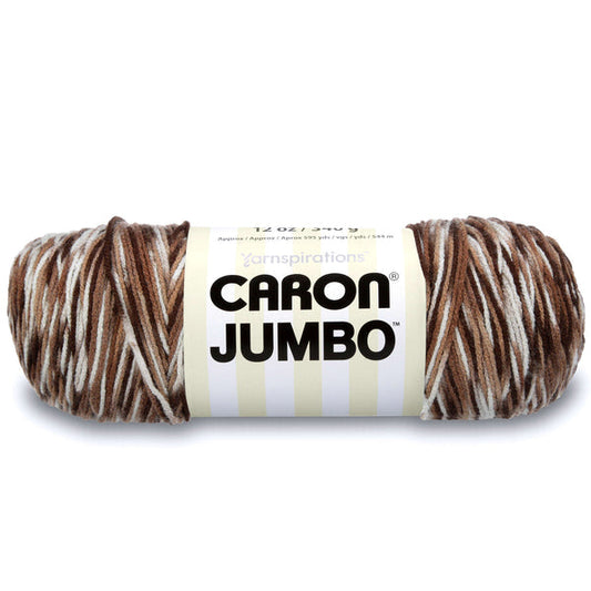 Caron Jumbo: Chocolate Variegate