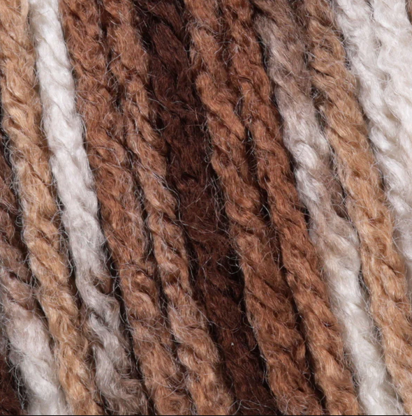 Caron Jumbo: Chocolate Variegate