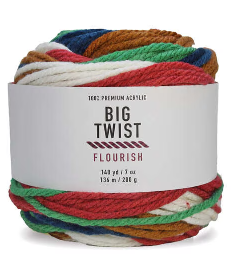 Big Twist Flourish: Classic Rugby Stripe