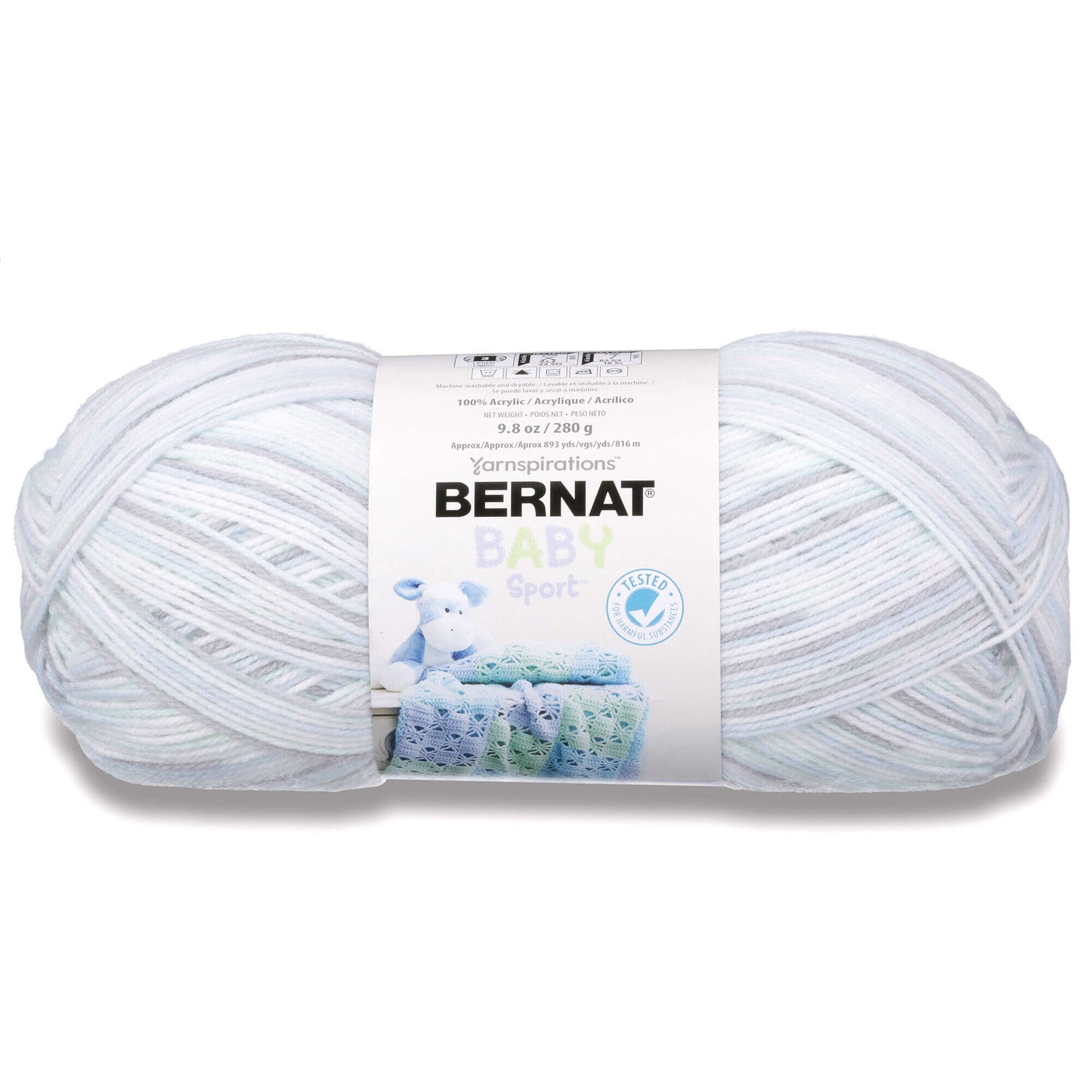 Bernat Baby Sport: Cool Blue Ombre