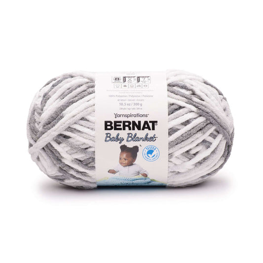 Bernat Baby Blanket: Dapple Gray