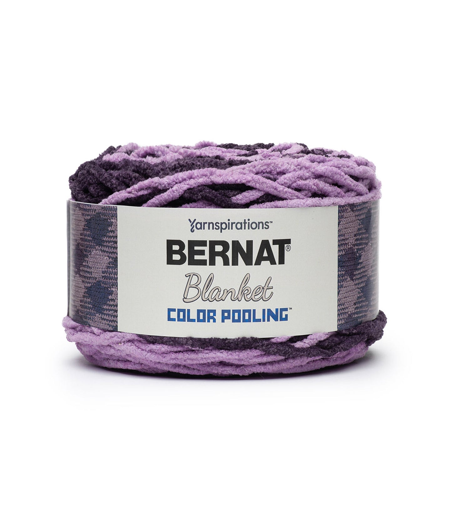 Bernat Blanket Color Pooling: Eggplant