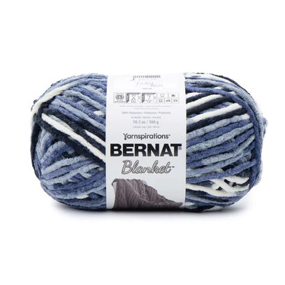 Bernat Blanket: Faded Blues