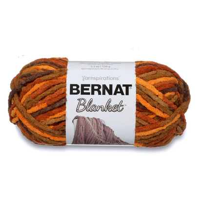 Bernat Blanket: Fall Leaves