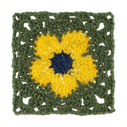 Red Heart Flower Power: Golden Rod