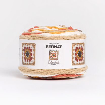 Bernat All In One Blanket Granny: Honeycomb