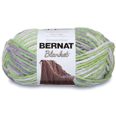 Bernat Blanket: Lilac Leaf