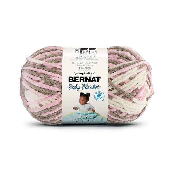 Bernat Baby Blanket: Little Petunias