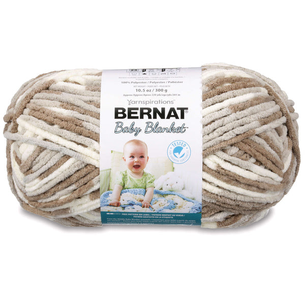 Bernat Baby Blanket: Little Sandcastles