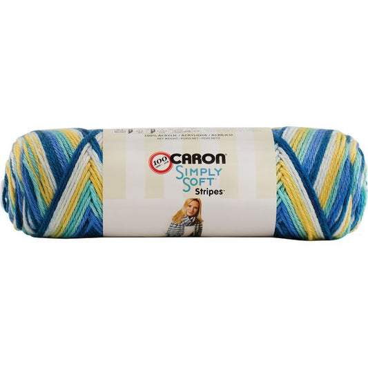 Caron Simply Soft Stripes: Madison Avenue