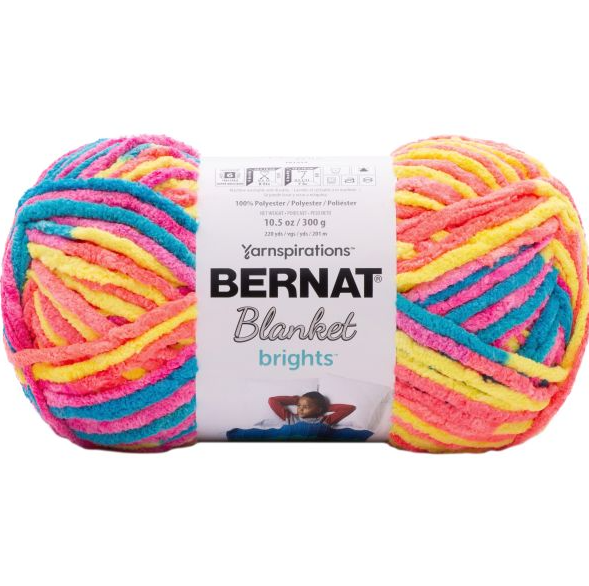 Bernat Blanket Brights: Neon Mix