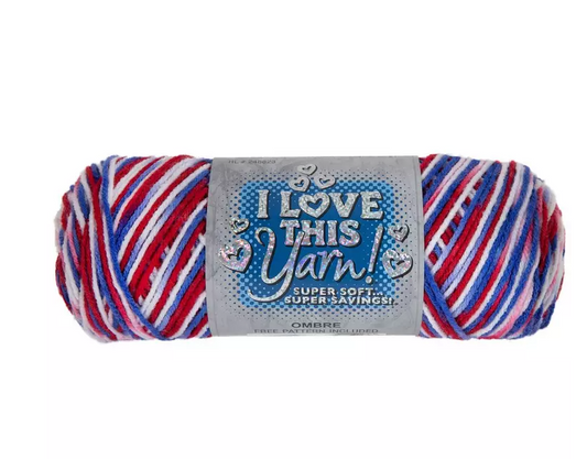 I Love This Yarn Ombre: Old Glory