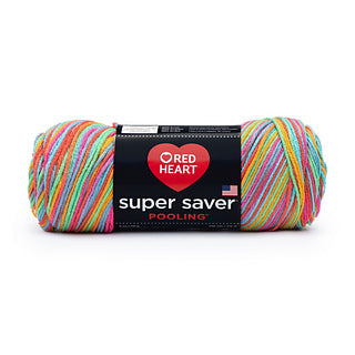 Red Heart Super Saver Pooling: Papaya