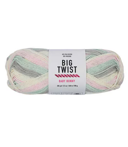 Big Twist Baby Bunny: Peek-A-Boo Stripe