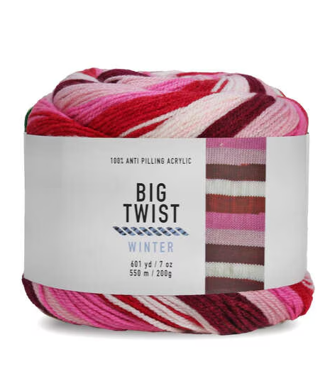 Big Twist Winter: Peppermint Swirl