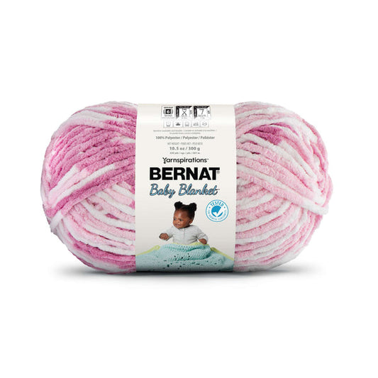 Bernat Baby Blanket: Pink Dreams