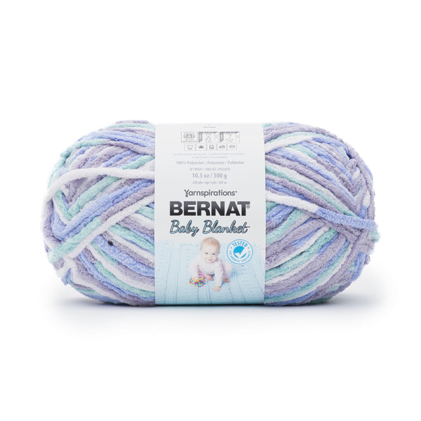 Bernat Baby Blanket: Posey Purple