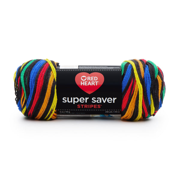 Red Heart Super Saver: Primary Stripes