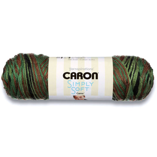 Caron Simply Soft Camo: Renegade Camo