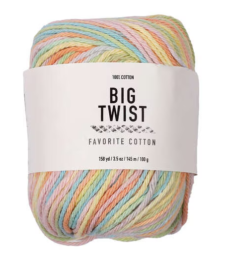 Big Twist Favorite Cotton: Soft Rainbow