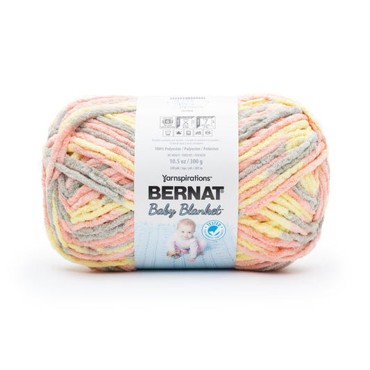 Bernat Baby Blanket: Spring Blossom