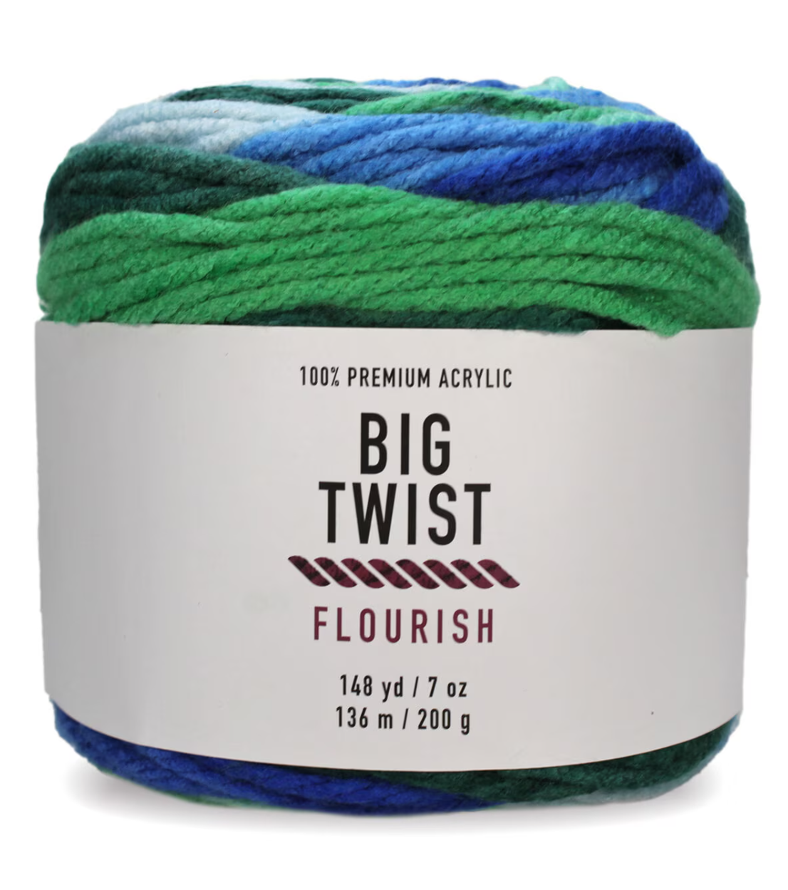 Big Twist Flourish: Treetop Stripe