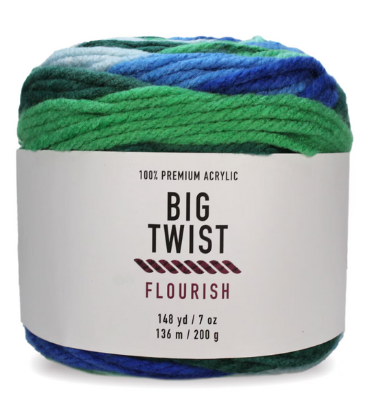 Big Twist Flourish: Treetop Stripe
