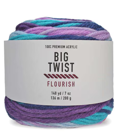 Big Twist Flourish: Twilight Stripe