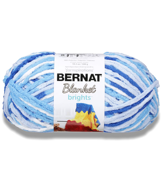 Bernat Blanket Brights: Waterslide Varg