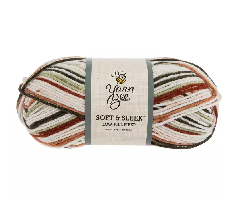 Yarn Bee Soft & Sleek: Winterberry Frost